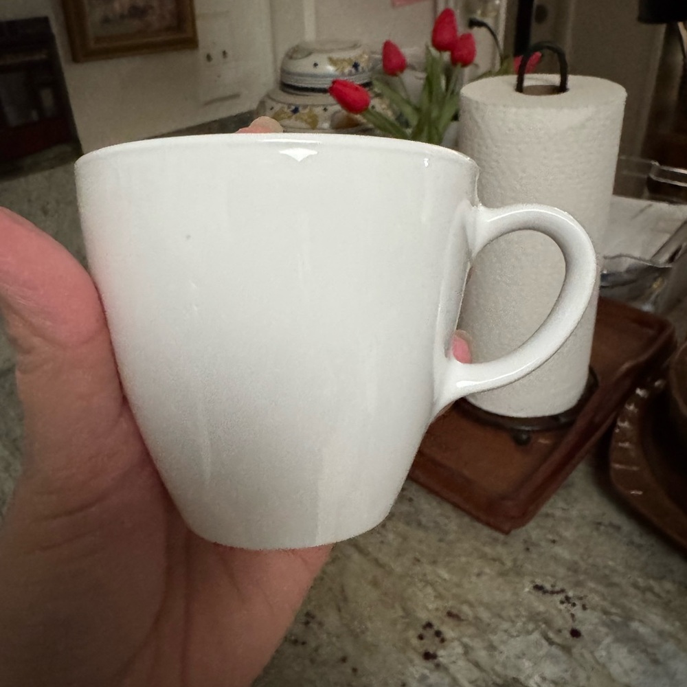 Corningware Mug in Frost White